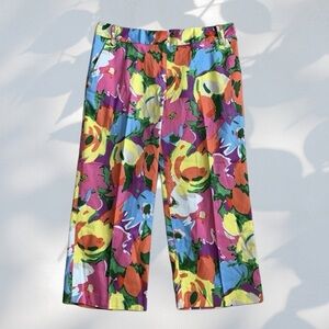 Madison Women’s Capri Pants Size 8 Multicolor Floral